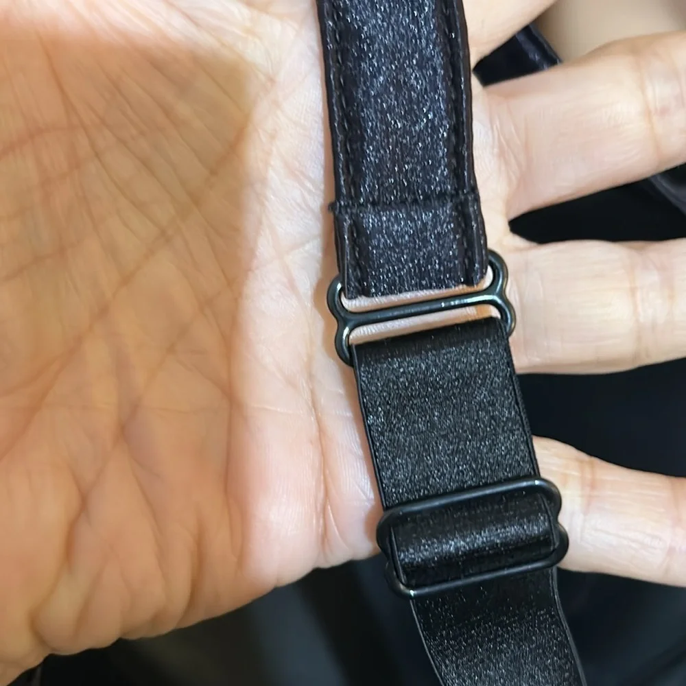 CARNIVAL 512 Black Molded‎ Tuxedo Low Plunge Full Figure Underwire Bra Sz 46DD - Picture 10 of 13